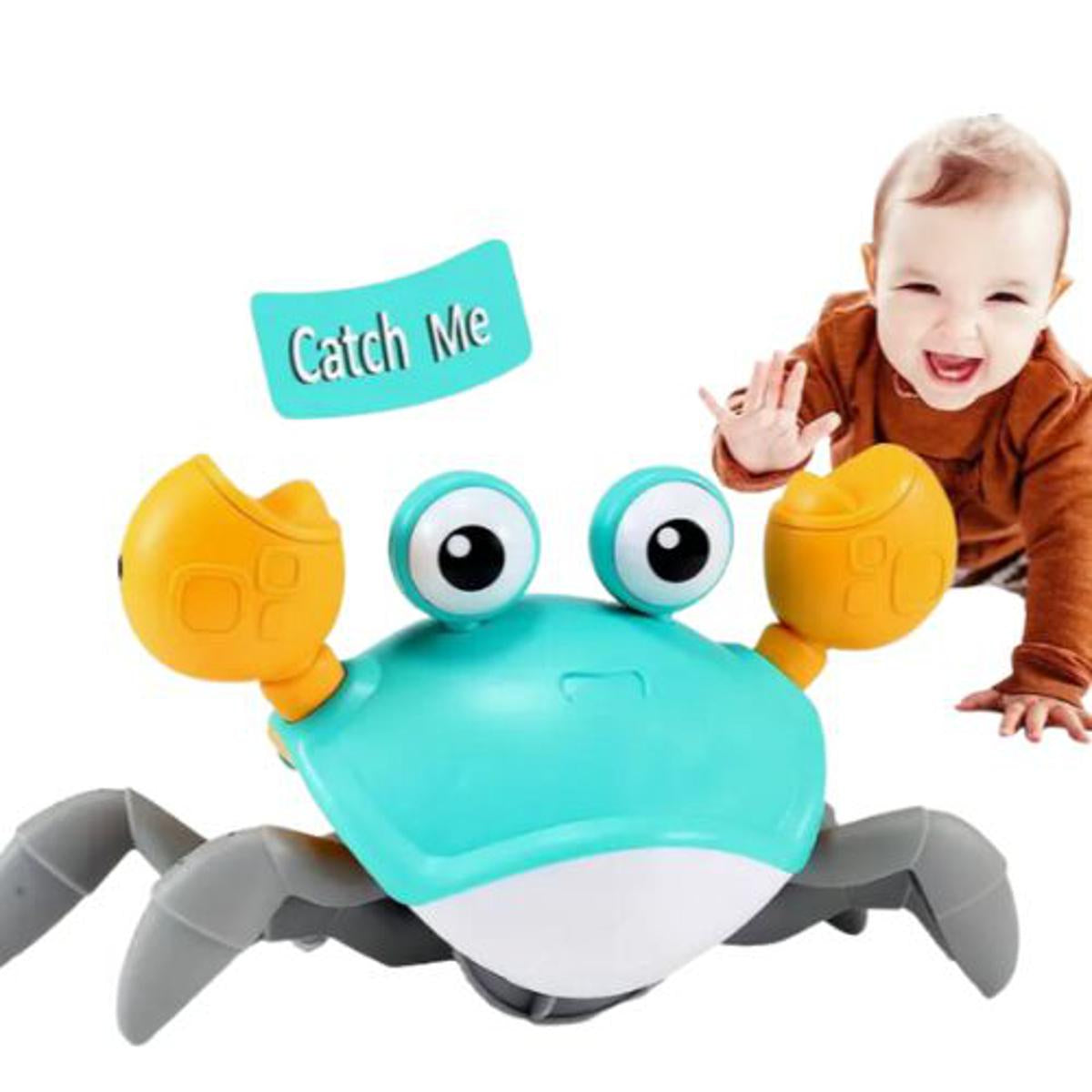 Crawling Crab Toy with Lights & Music