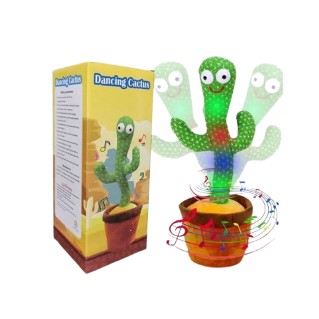 Dancing Cactus Toy with Music & Lights