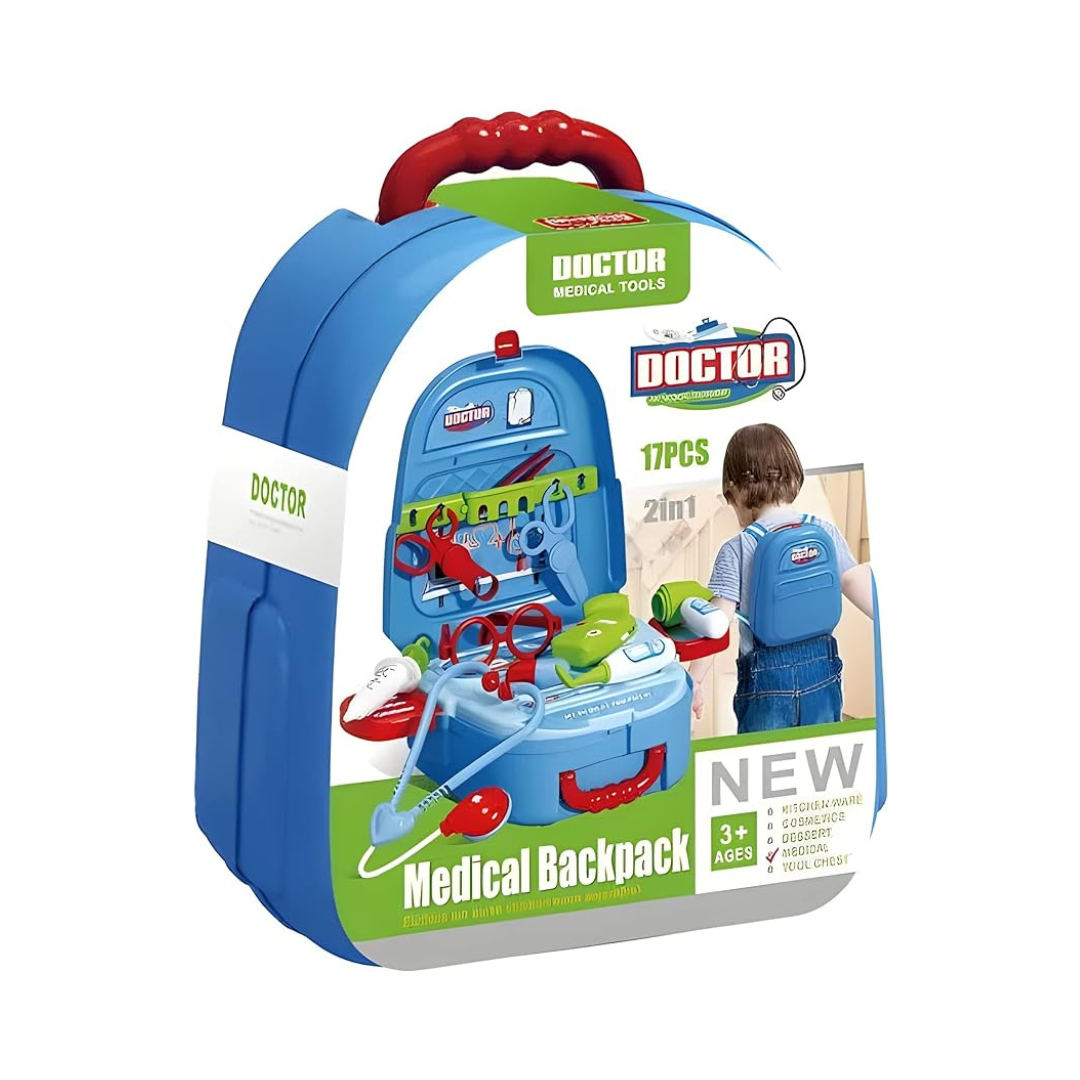 Doctor Pretend & Play Backpack Set