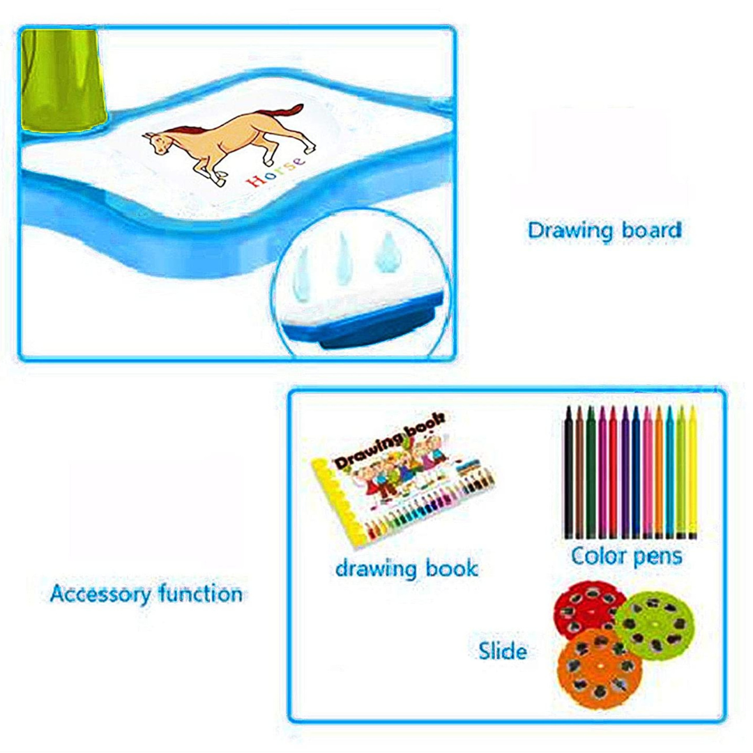 Kids Projector Drawing & Painting Learning Desk with Smart Projector