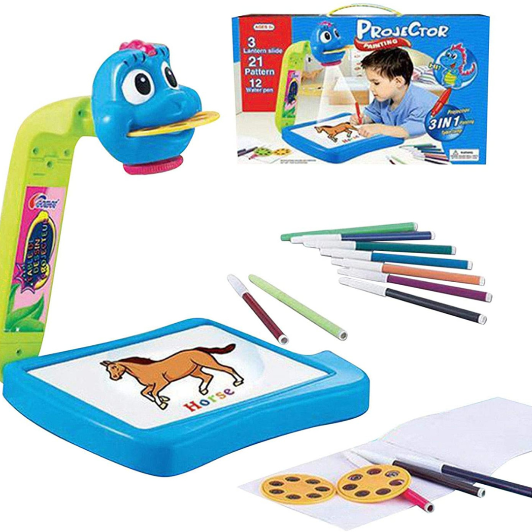 Kids Projector Drawing & Painting Learning Desk with Smart Projector