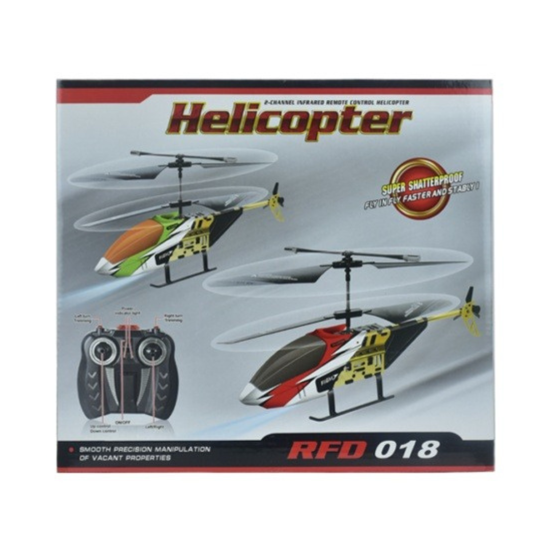 Helicopter Channel Remote Control Rechargeable Toy for Kids