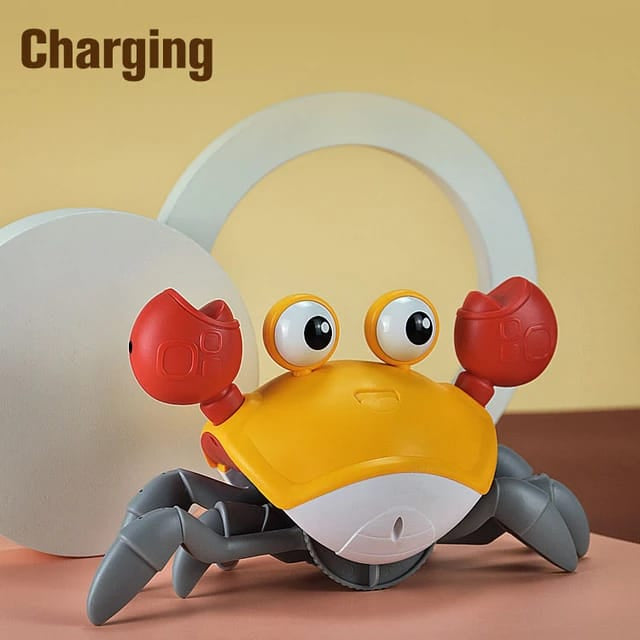 Crawling Crab Toy with Lights & Music